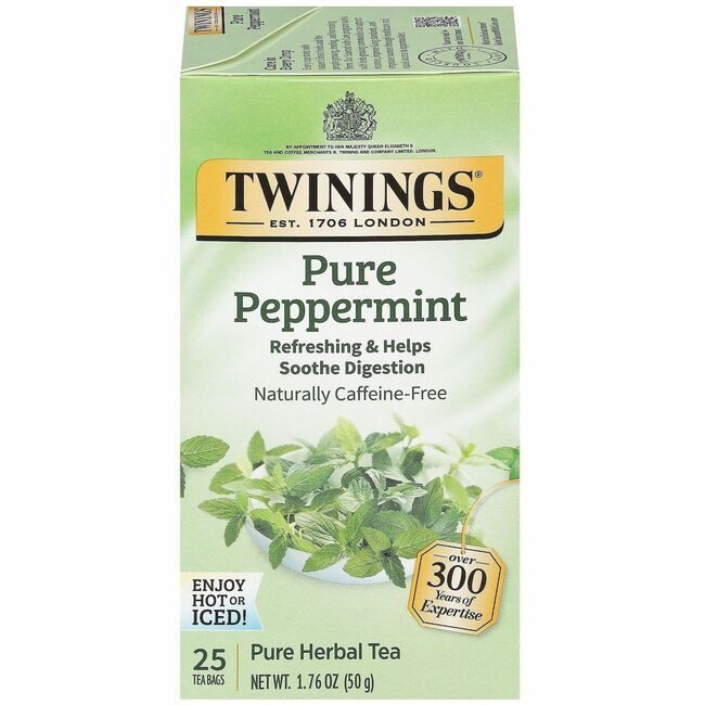 Twinings North America Tea Peppermint 25/BX TWG09179