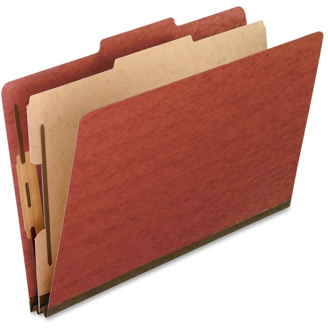 Pendaflex Folder Classf Legal 1DIV Red PFX2157R