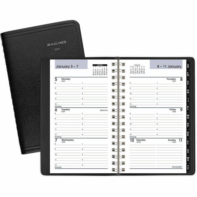 ACCO Brands AT-A-GLANCE Book Appt Weekly Pckt Wirebnd AAGG250-00
