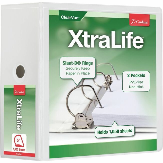 TOPS Products / Cardinal Brands Binder X-Life Dring 5" We CRD26350