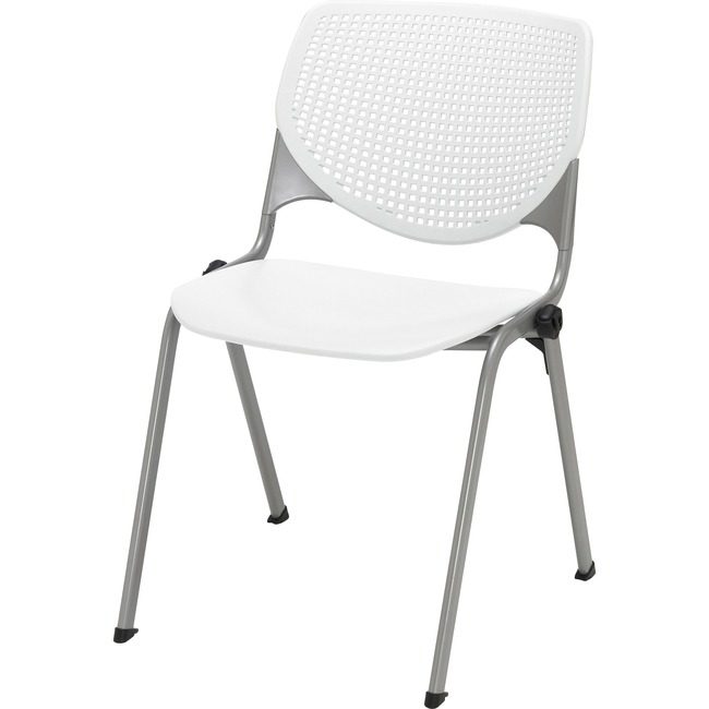 KFI Seating Polyprop Stack Chair White KFI2300SLP08