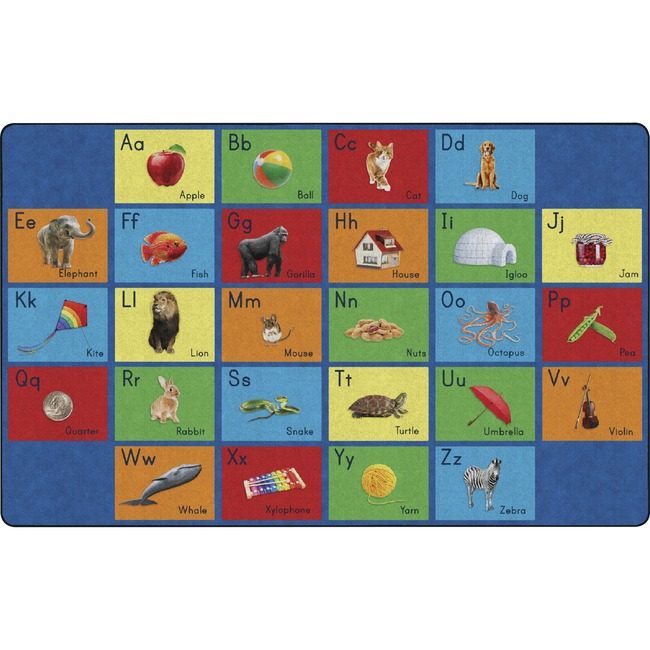 Flagship Carpets Rug See My Alphabet Mult FCIFA1019-44FS