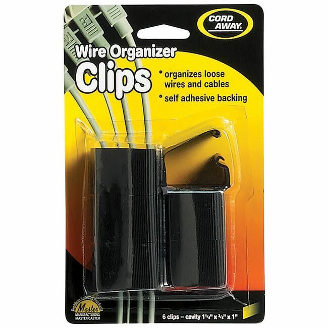 Master Manufacturing Holder Clip Wire Black MAS00204