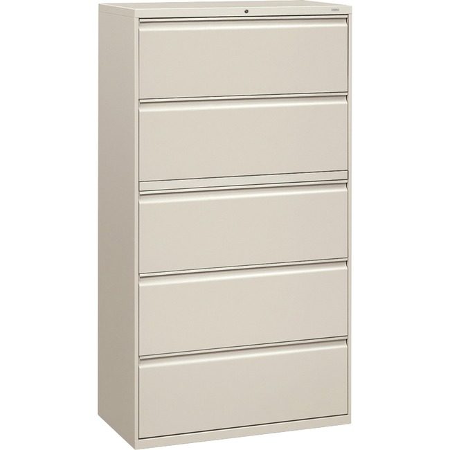 The HON Company File Lat 36"- 5 DRAWER Lgy HON885LQ