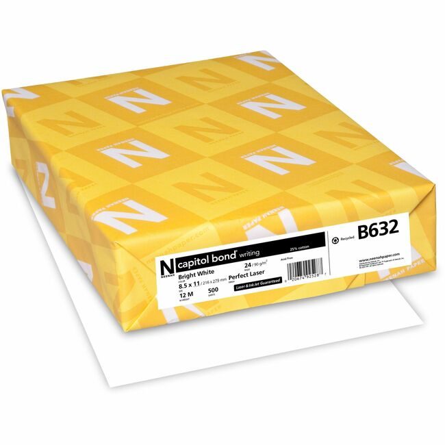 Neenah Paper 8.5X11 24LB Cbd Bwh NEEB632