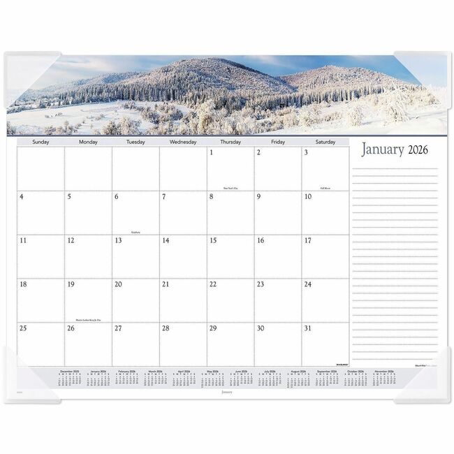 ACCO Brands AT-A-GLANCE Calendar Deskpad Landscape AAG89802