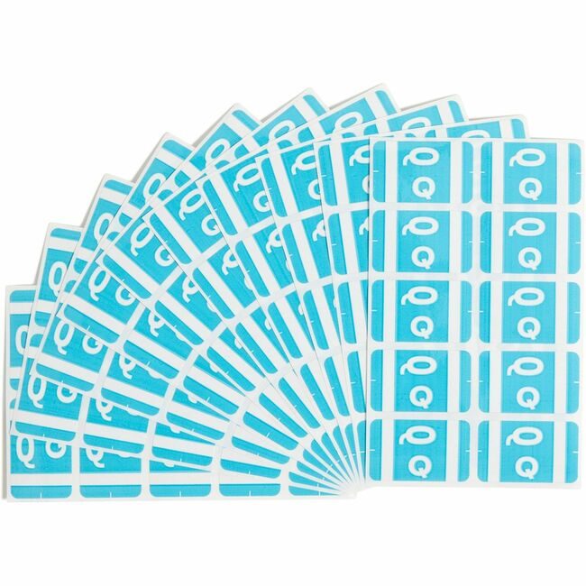 Smead Manufacturing Co. Label Accs "Q" Ltbe 100 Count SMD67187