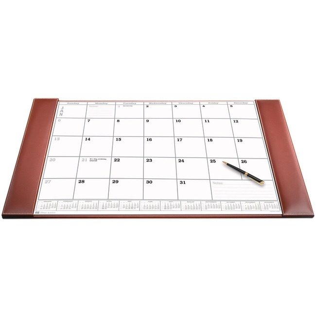 Dacasso Dsk Pad Lthr Cal Insert Bn DACP3250