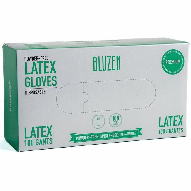 Remcoda LLC BluTable Gloves Lat Pf Large RMLLAT101L