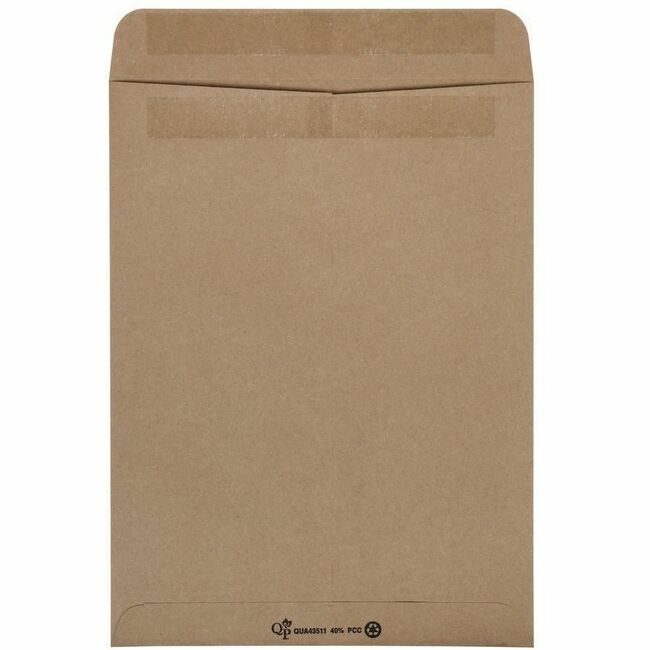 Quality Park Products Envelopes 9X12 Kraft 100/BX QUA43511