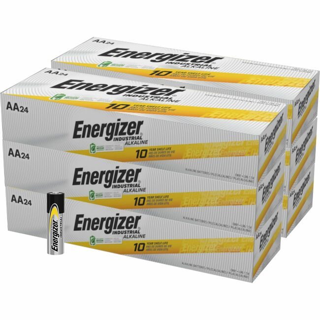 Energizer / Eveready Energizer Holdings / Eveready Battery Alka Indust Aa 24 Pack EVEEN91CT