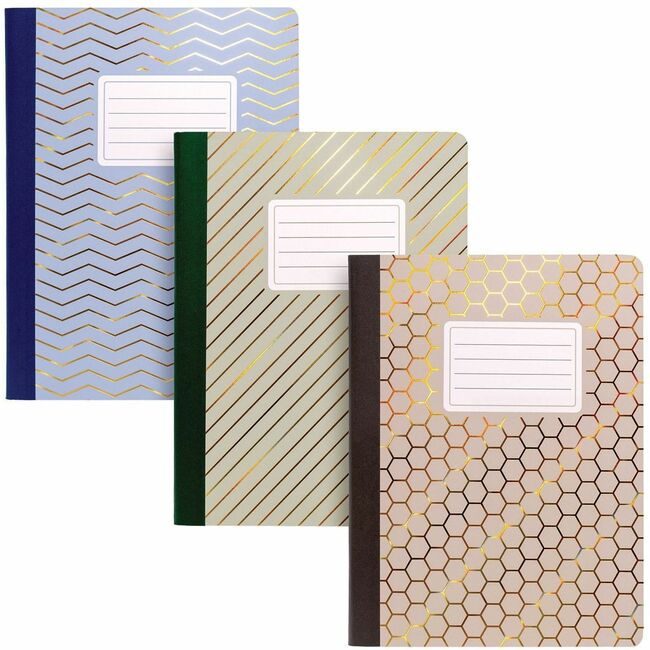 Pukka Pads Pad Compbook Assorted 3 Pack B5 PKP9976ASTHZE