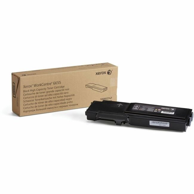 Xerox Corporation Toner WC6655 Black Hicap XER106R02747