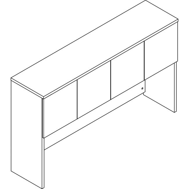 Lorell Hutch 66X39X16 Ge LLRPH6639GE