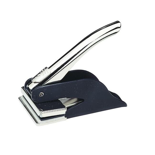 Shachihata / Xstamper Embosser Pocket 1"X2" Bk/Sr XSTE12