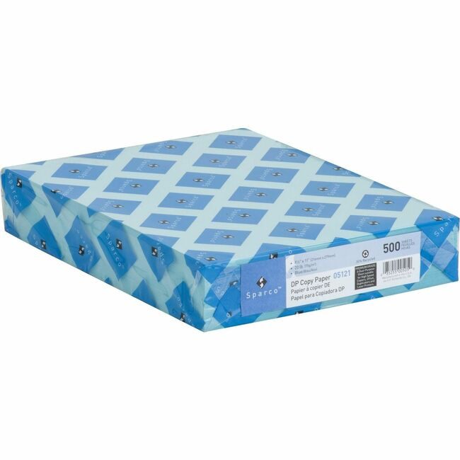 Sparco Paper Copy 20# 8.5X11 Blue SPR05121CT