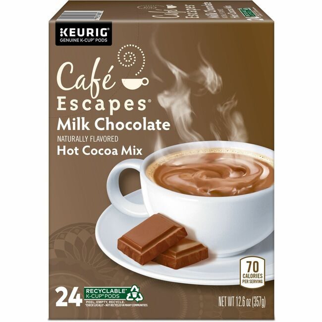Keurig Dr Pepper / Green Mountain Coffee Roasters Kcup Cfescp Hotcocomlk 24BX GMT6801