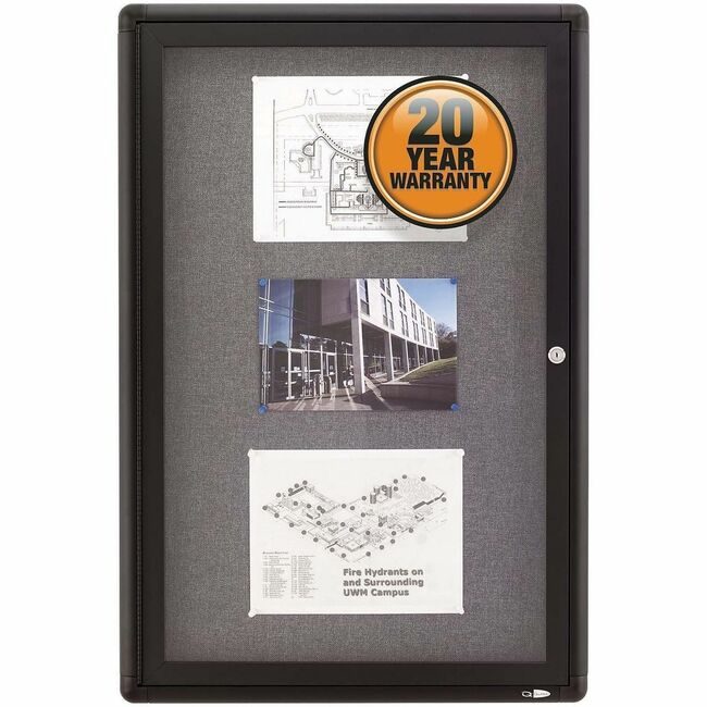 ACCO Brands Quartet Board Fab 2X3 Gray QRT2363L