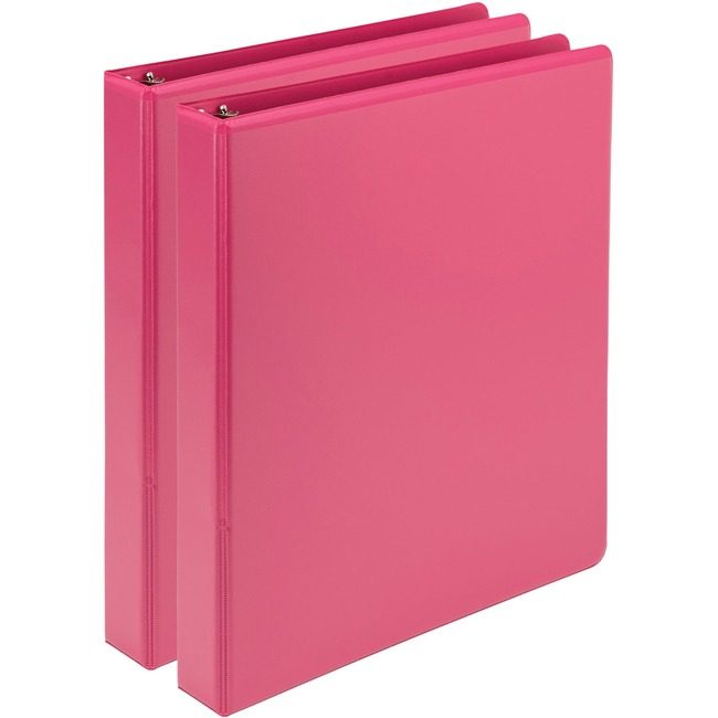 Samsill Binder View 2 Pack 1" Pink SAMU86376