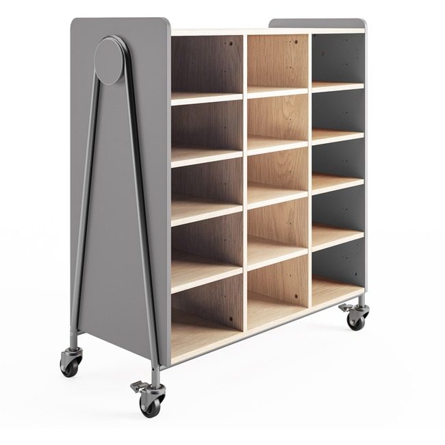 Safco Products Storage Mobile 48IN Gray SAF3931GRY