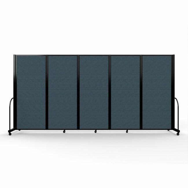 Screenflex Divider 610"HX141"W Bl Black SCXFSH6105BDB