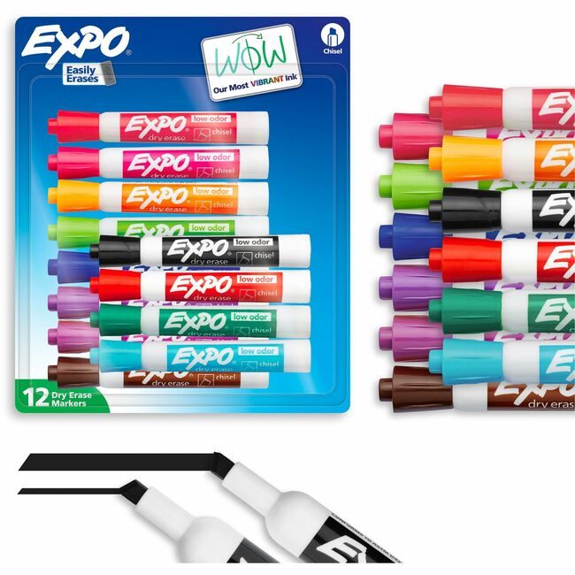 Sharpie / Expo / Prismacolor / Sanford Newell Brands / Sanford Sharpie / Expo / Prismacolor / Marker Dryerase Assorted 12 Count SAN1927525A