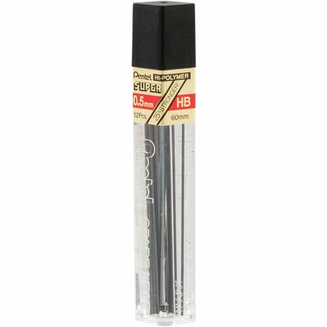 Pentel of America Refill Lead 0.5MM Hb Black PENC505-HB