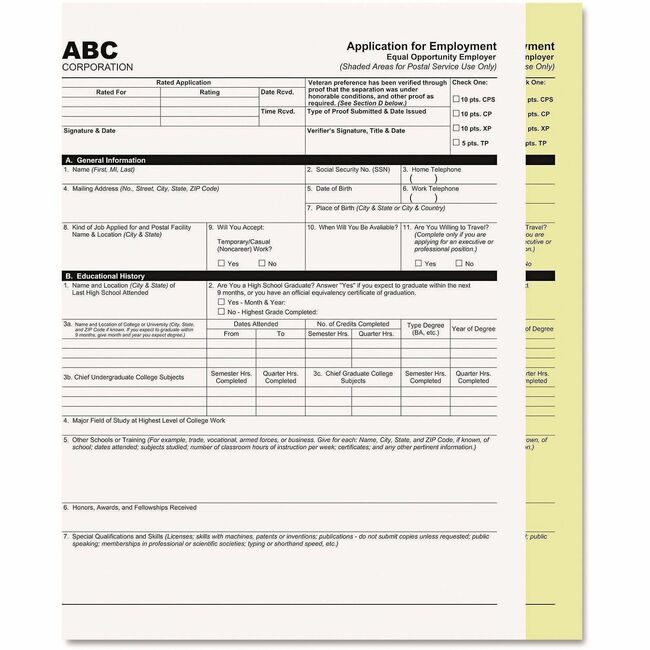 Iconex Paper CARBONLSS 2-PRT White ICX90771006