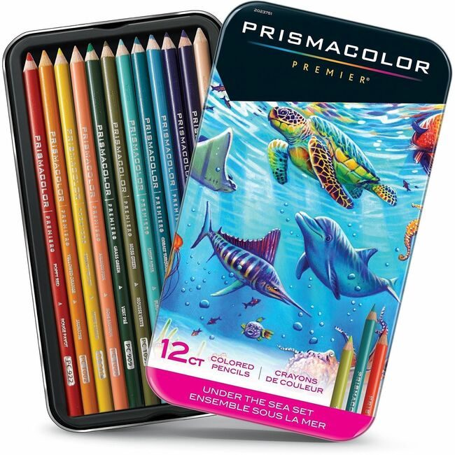 Sharpie / Expo / Prismacolor / Sanford Newell Brands / Sanford Sharpie / Expo / Prismacolor / Pencil Tin 12 Count SAN2023751