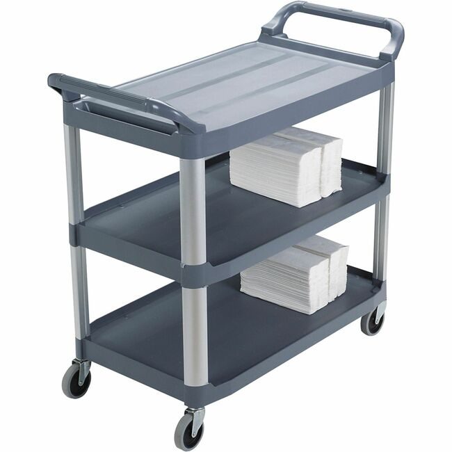 Rubbermaid Commercial Products Cart Handling Xtra Gray RCP409100