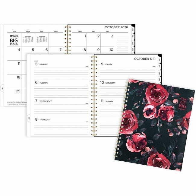 ACCO Brands AT-A-GLANCE Planner Wm Large Tea Party AAG1834630