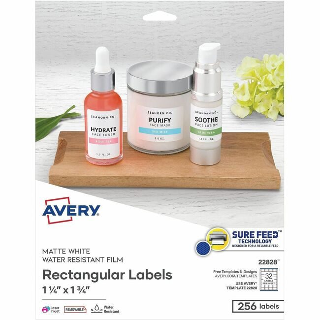 Avery Products Corporation Label Rectangle Trublock We AVE22828