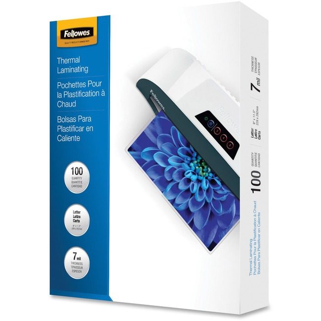 Fellowes Brands Pouch Laminate Letter 7MIL FEL52041