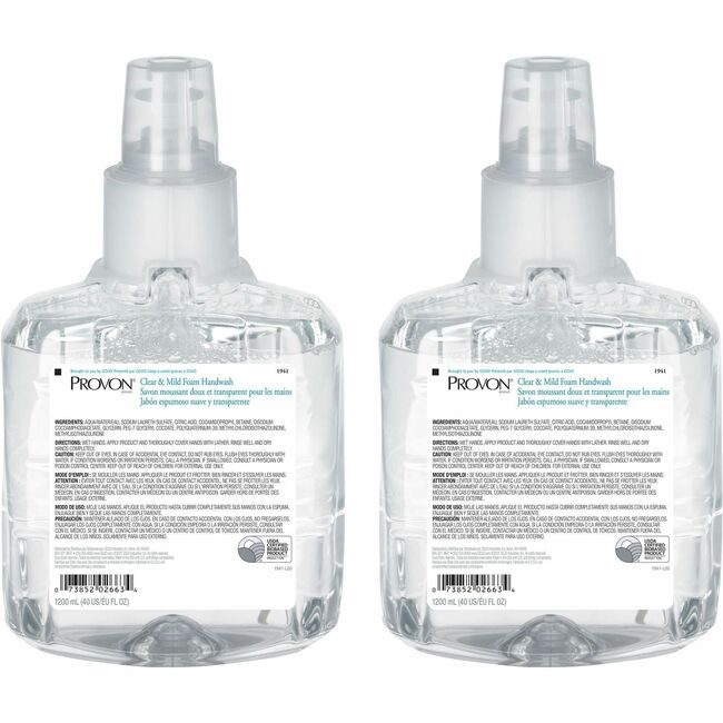 GOJO Industries Soap Hndwash Foam Clr&Mild GOJ194102CT