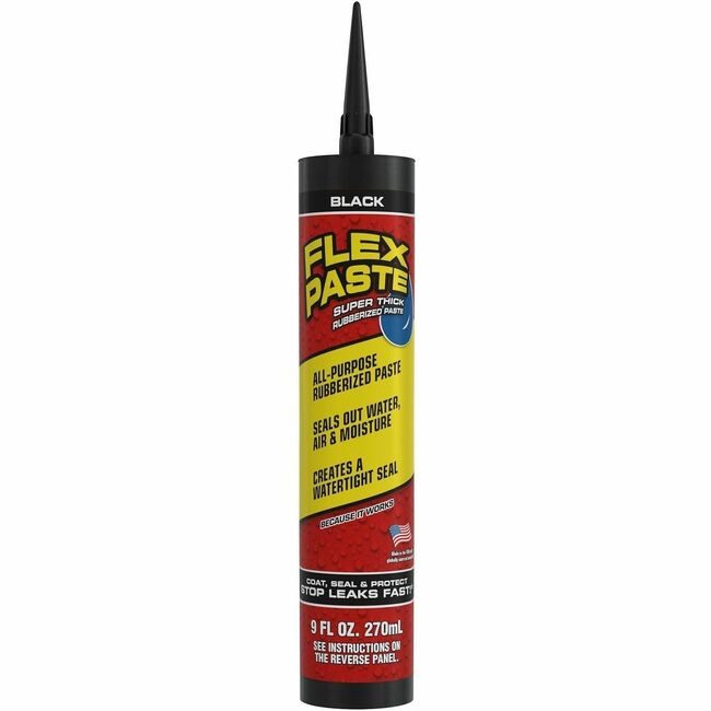 Swift Response, LLC Flex Seal Paste Cartridge 9OZ Black FLXPFSBLKR10