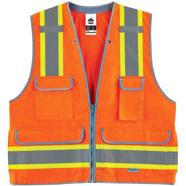 Ergodyne Vest Hd Surveyor 4X/5X Orng EGO21459