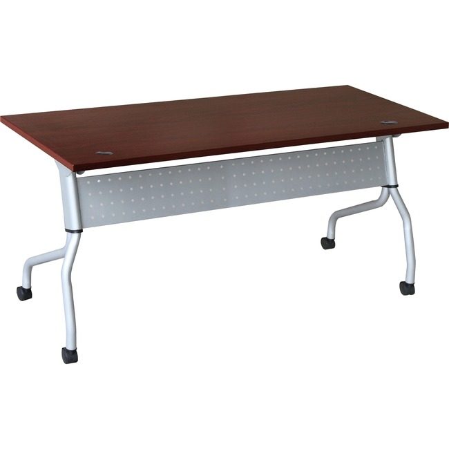 Lorell Table Trn Flip 72X24 Sl/My LLR60718