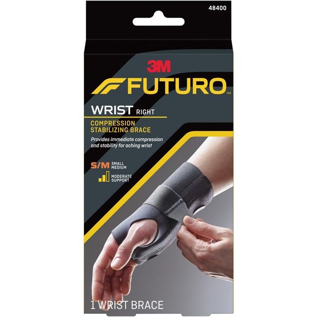 3M Company Support Wrist Black Rh S/M MMM48400EN
