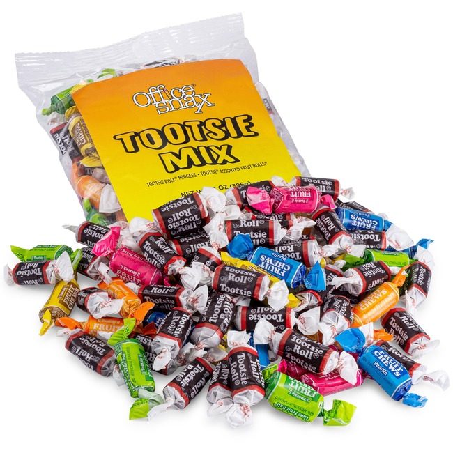 Office Snax Candy Tootsierolls 14OZ OFX00658
