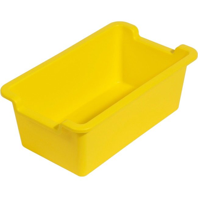 Deflecto Bin Rectangle Yellow DEF39510YEL
