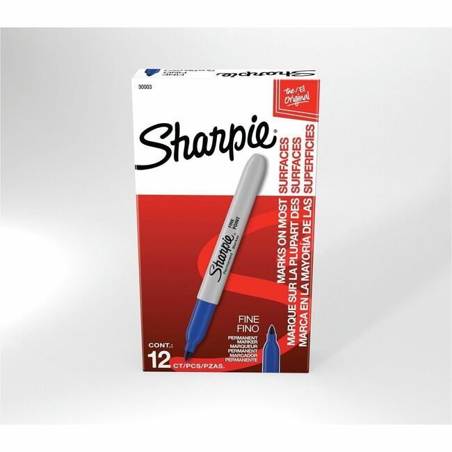 Sharpie / Expo / Prismacolor / Sanford Newell Brands / Sanford Sharpie / Expo / Prismacolor / Marker Fine Blue SAN30003B