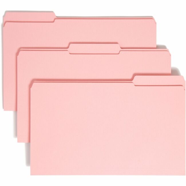 Smead Manufacturing Co. Folder File Legal 1/3 AST Pack SMD17634