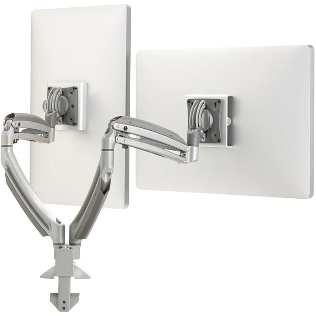 Chief Deskmount Monitor Dual Slvr CIFK1D220S