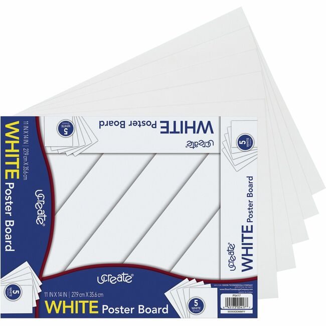 Pacon Corporation Board Poster 11X14 We 5 Pack PAC5417