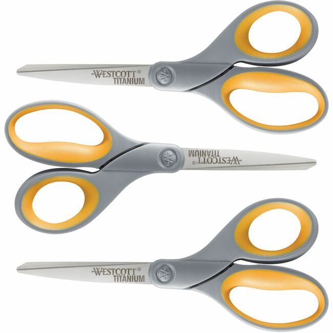 Westcott / Acme United Acme United Corporation Westcott / Scissors 3PK TITANIUM STRAIGH ACM17532