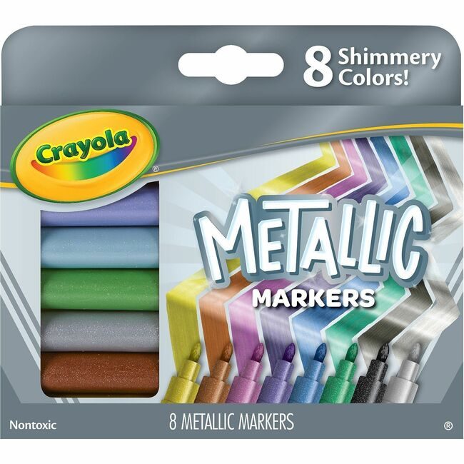 Crayola LLC Mkr 8CT METALLIC CYO588647