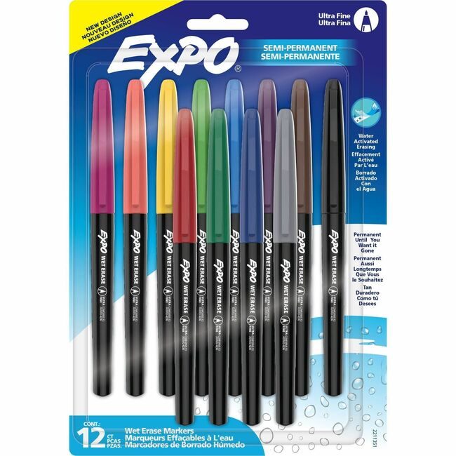Sharpie / Expo / Prismacolor / Sanford Newell Brands / Sanford Sharpie / Expo / Prismacolor / Marker We Uf Assorted 12 Count SAN2211351