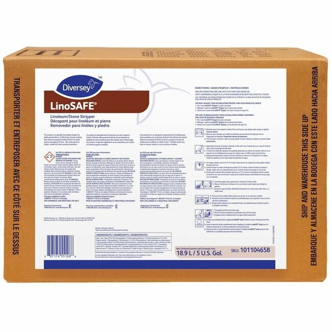 Diversey Stripper Linoleum 5GAL DVO101104658