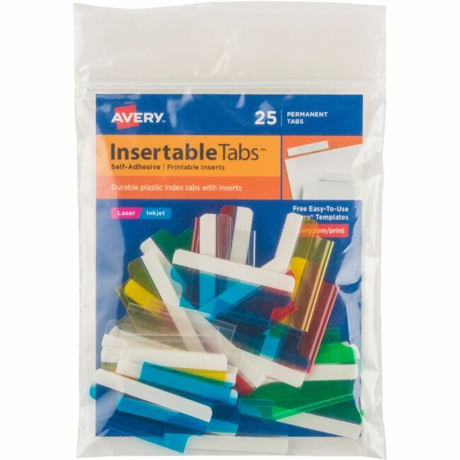 Avery Products Corporation Tabs Index Prntabl 1.5" Mi AVE16228