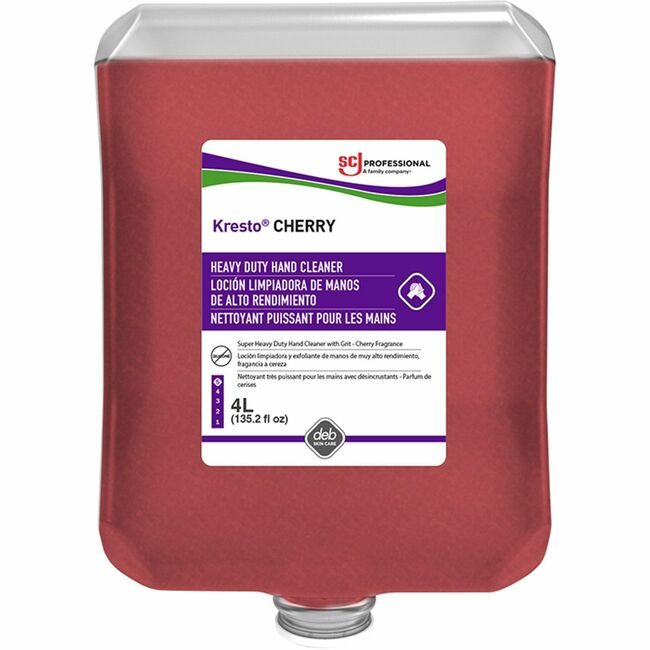 SC Johnson Professional Soap Super Hvydty 4L Cherry SJNKCH4LTR